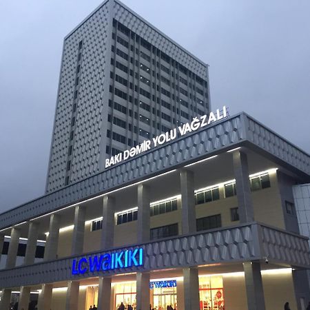 Demir Yol Plaza Hotel Баку Екстериор снимка