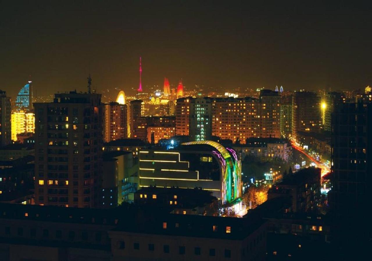 Demir Yol Plaza Hotel Баку Екстериор снимка