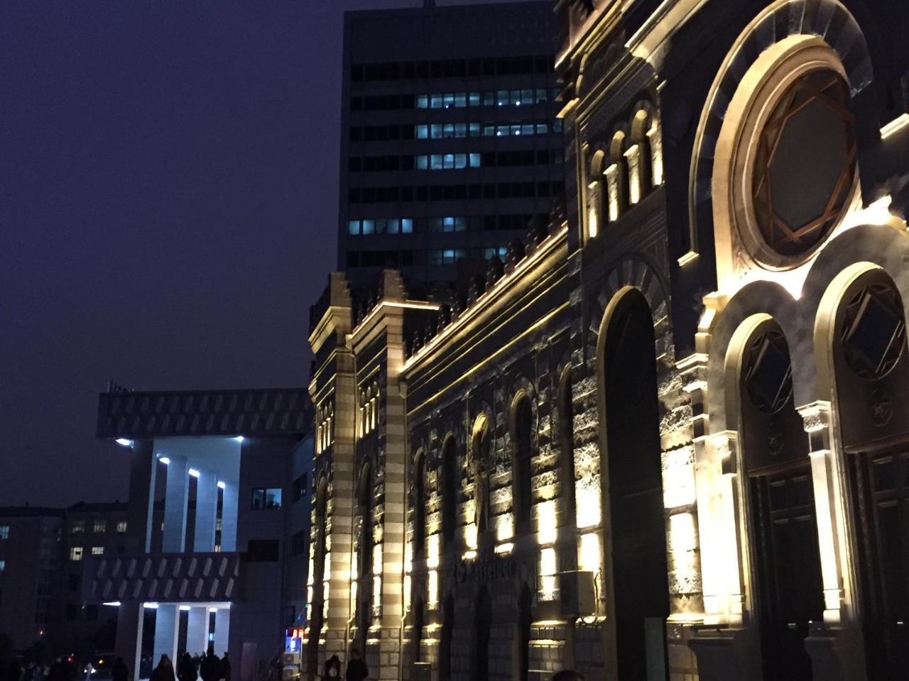 Demir Yol Plaza Hotel Баку Екстериор снимка