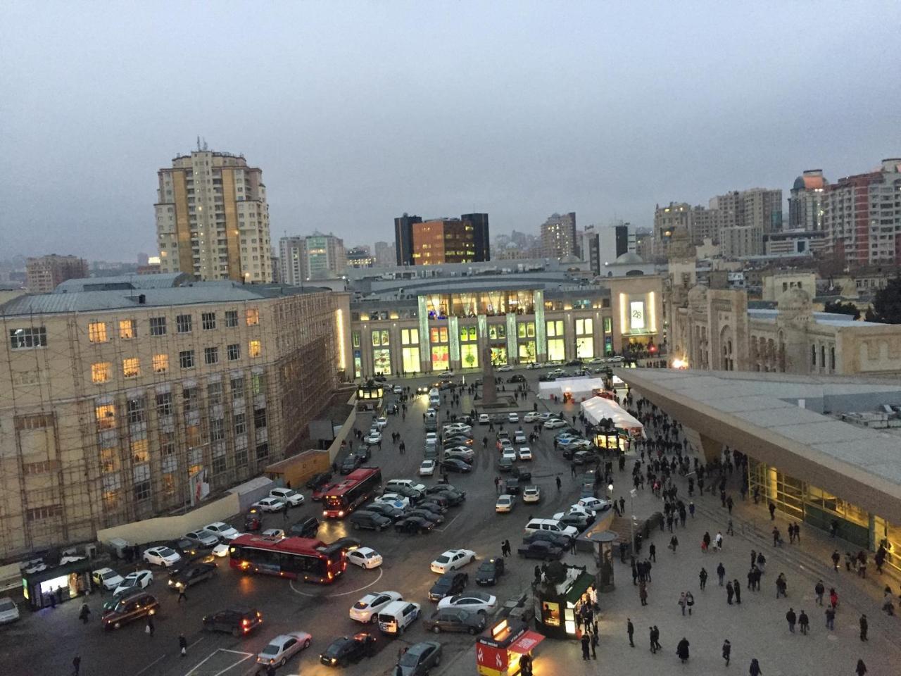 Demir Yol Plaza Hotel Баку Екстериор снимка