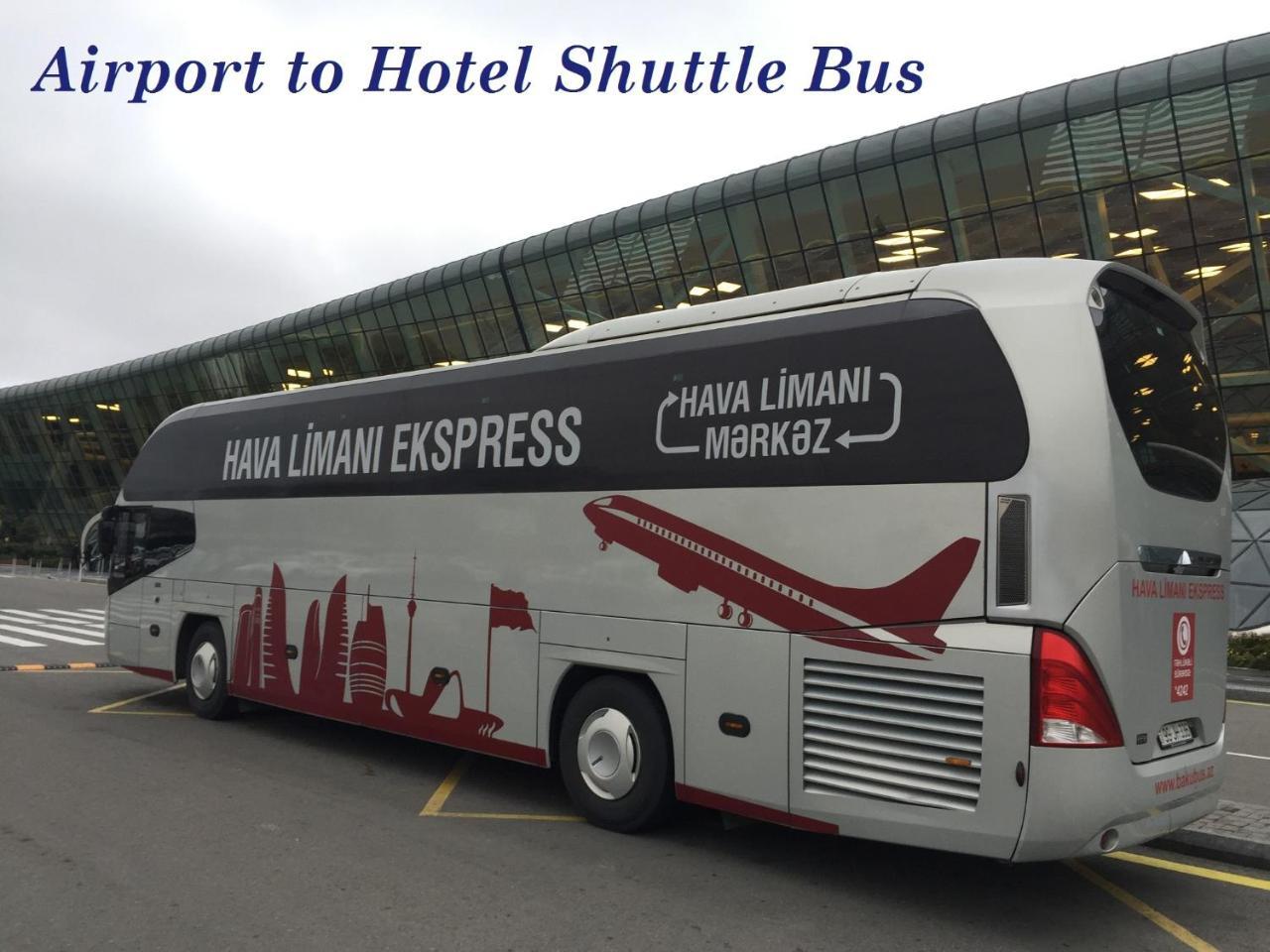 Demir Yol Plaza Hotel Баку Екстериор снимка